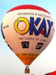 Warmeluchtballon Okay