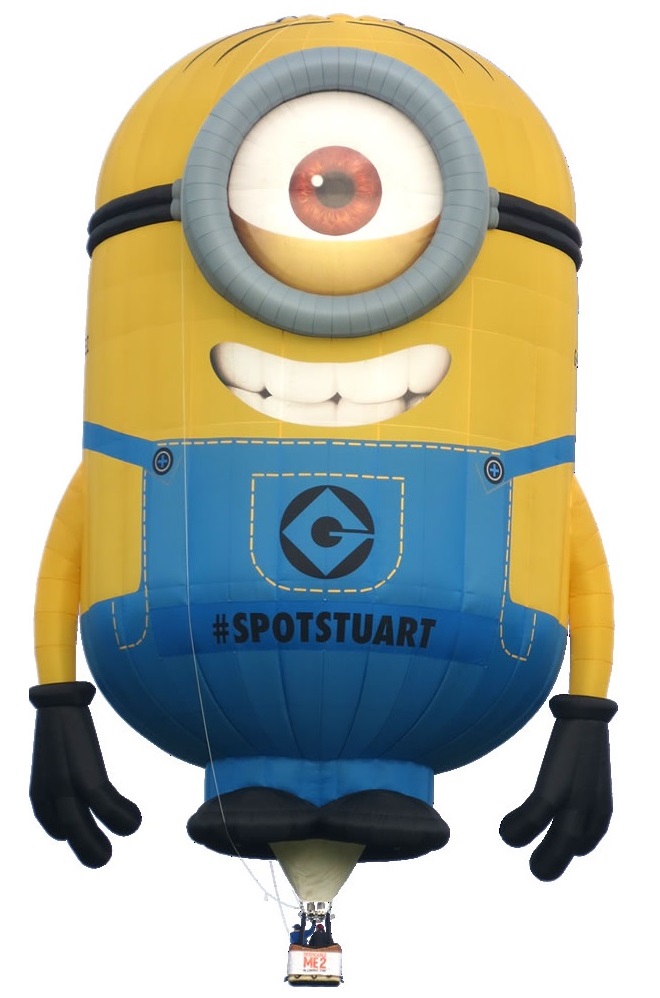 Minion hot air balloon
